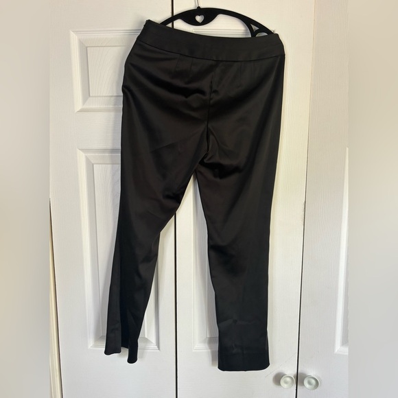 White House Black Market Classic Black Straight Leg Pants - Picture 5 of 7